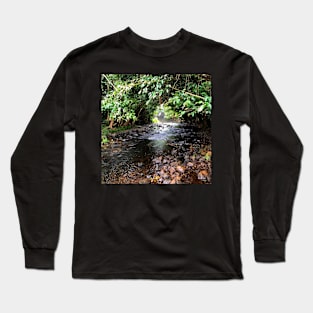 Quiet Mountain Stream Long Sleeve T-Shirt